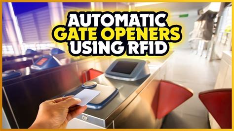 rfid card gate opener|rfid disadvantages for gate control.